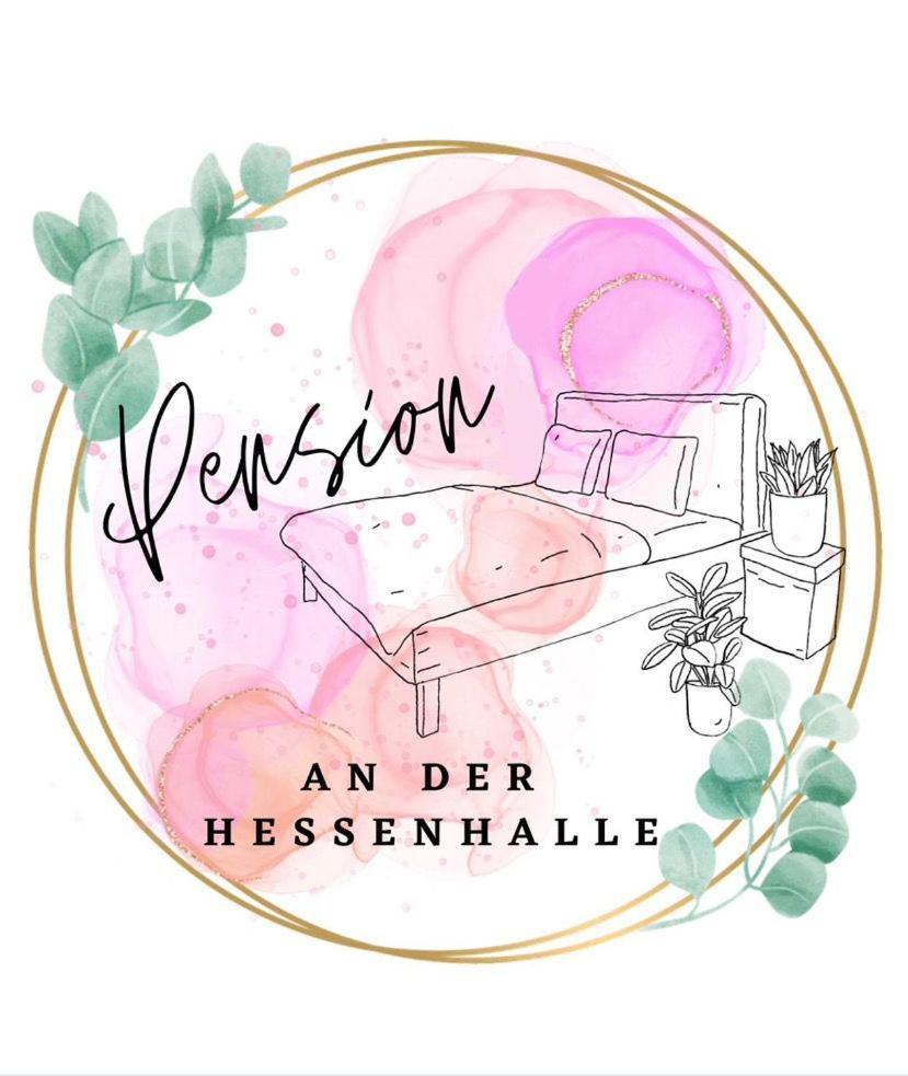 Pension An Der Hessenhalle กีเซิน ภายนอก รูปภาพ